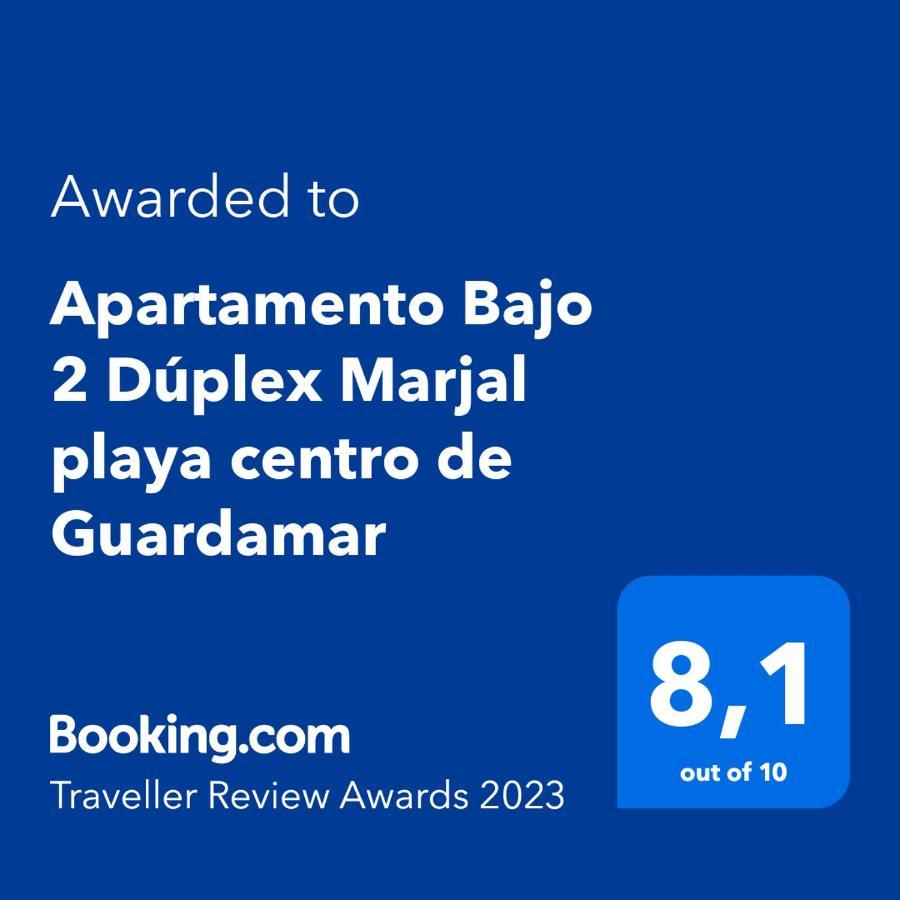 Apartamento Bajo 2 Duplex Marjal Playa Centro De Guardamar Guardamar del Segura Eksteriør billede
